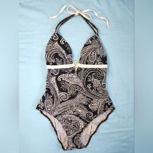 Ralph Lauren Paisley one piece swimsuit